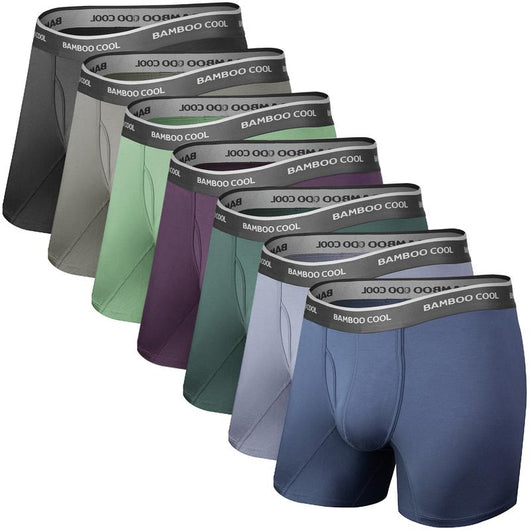 Men's Premium Bamboo Stretch Boxer Briefs 7-Pack