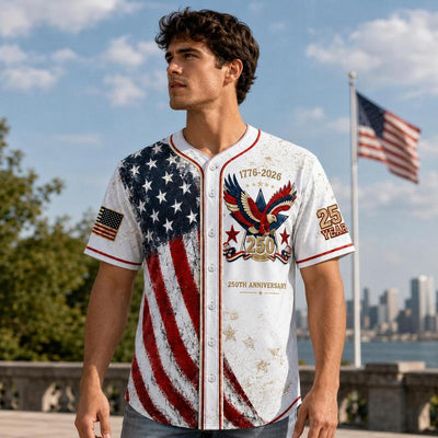 America 250th Anniversary Baseball Jersey