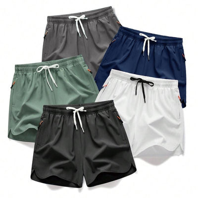 Men's Quick Dry Beach Shorts 5-Pack