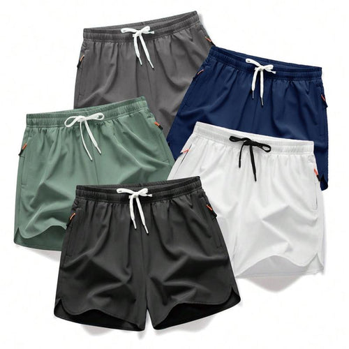 Men's Quick Dry Beach Shorts 5-Pack
