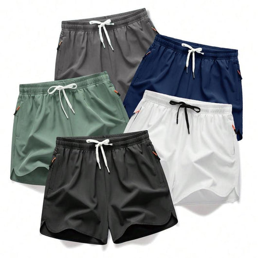 Men's Quick Dry Beach Shorts 5-Pack