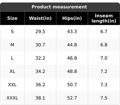 Men's 3-Pack Unisex Fashion Athletic Shorts