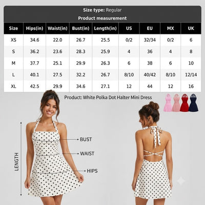 Women's Plain Ruched Tie Back Halter Dress