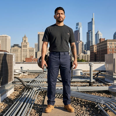 Men’s Relaxed Fit Cargo Work Pants