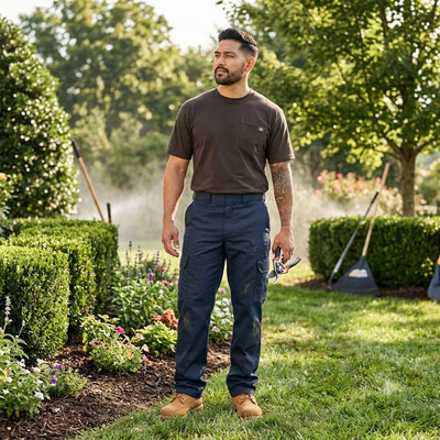 Men’s Relaxed Fit Cargo Work Pants