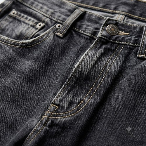 Men's Extreme Baggy Jeans Black