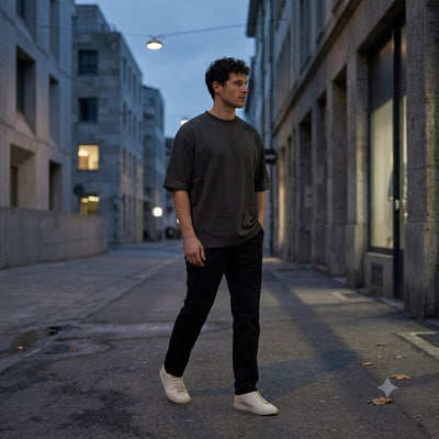Mens 7.5oz Weighted Oversized Shirt