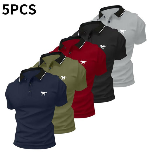 Men's Classic Polo Shirt Set