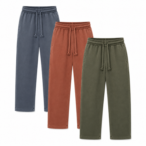 3 Pack Men’s Acid Wash Sweatpants
