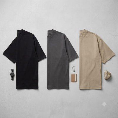 Mens 7.5oz Weighted Oversized Shirt