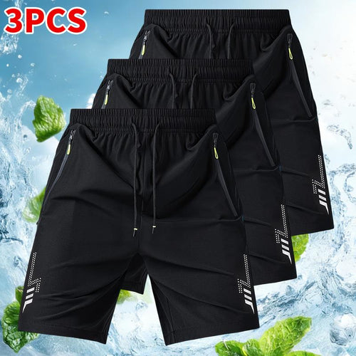 Men's 3-Pack Unisex Fashion Athletic Shorts