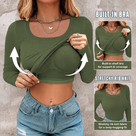 Built-In Bra Tank Top