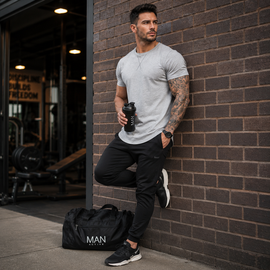 Men's Longline Crew Neck T-Shirt 3-Pack