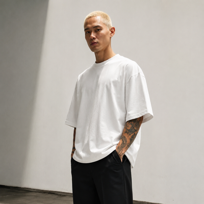 Mens 7.5oz Weighted Oversized Shirt