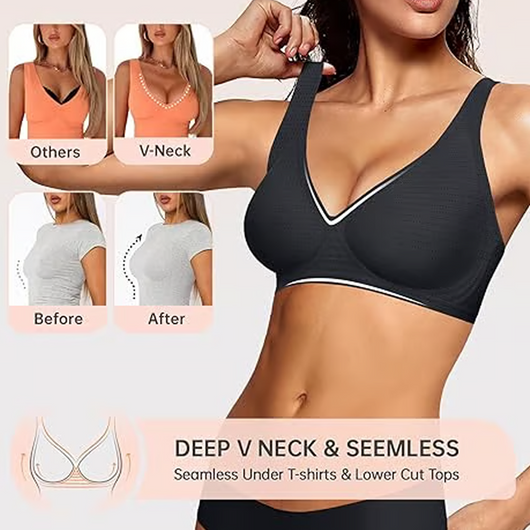 Wireless Comfy Push Up Bras
